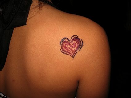 Airbrush Love Tattoo 